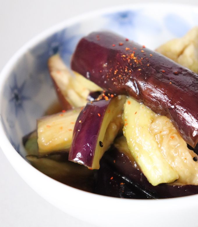 レシピ レンチン茄子の大葉ごまナムル - しにゃごはん blog