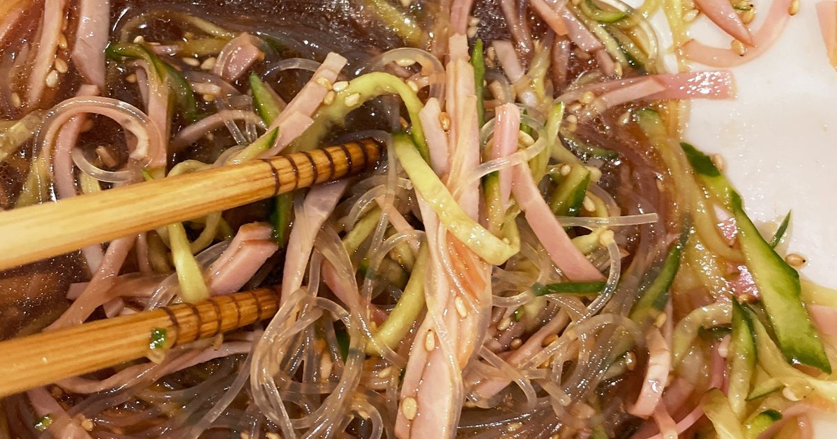春雨サラダの春雨の茹で方