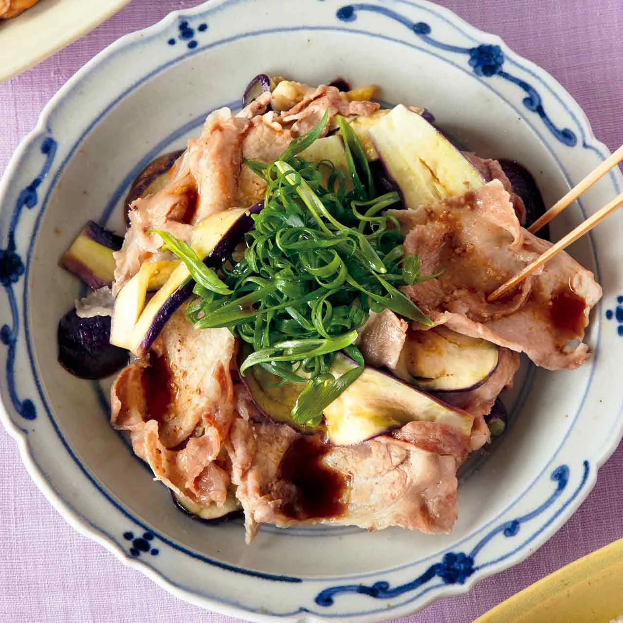 なすのスタミナ蒸ししゃぶ