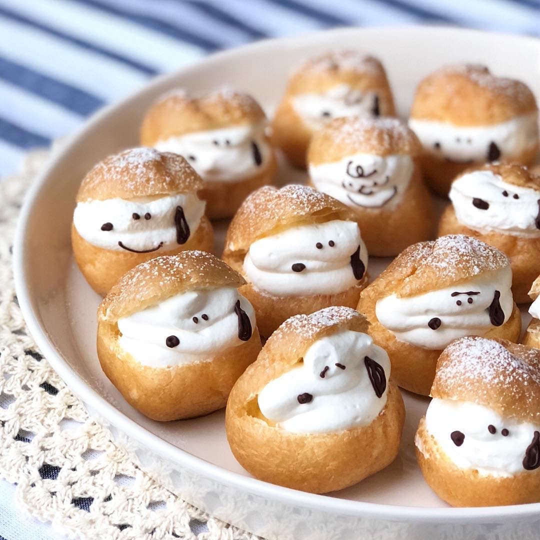 シュークリームタワ