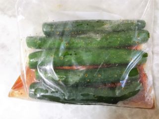 きゅうりと竹輪の白だしナムル