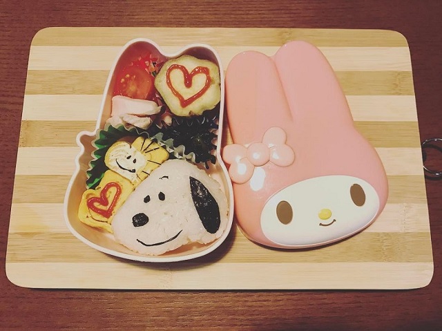 簡単キャラ弁☆ハロウィンジャックのデコおにぎり♪