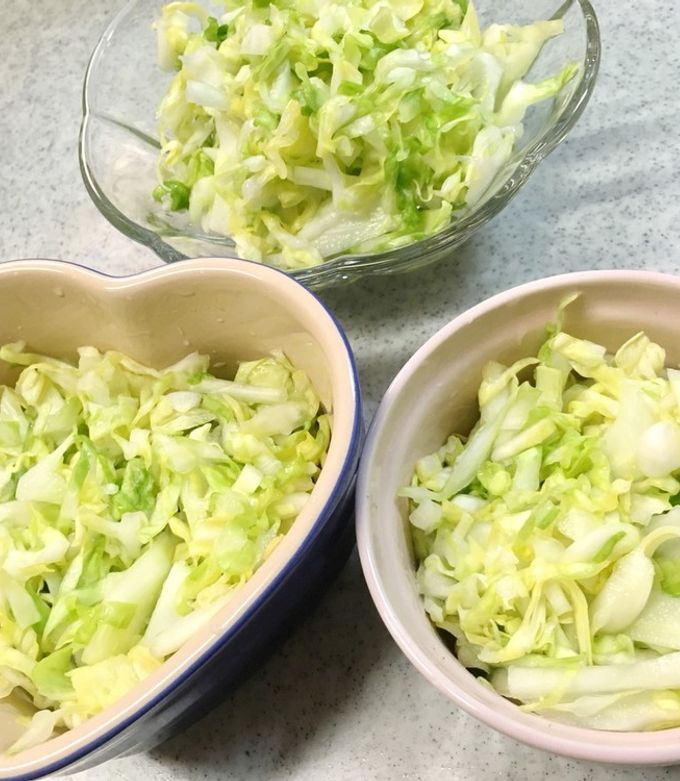 キャベツの酢漬け