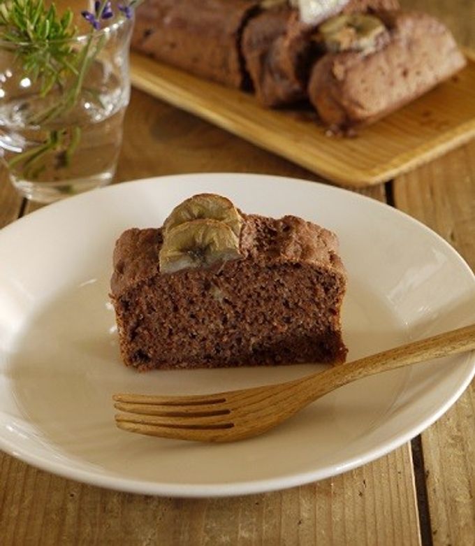 ダイエット応援♡砂糖不使用♡バナナチョコプリン