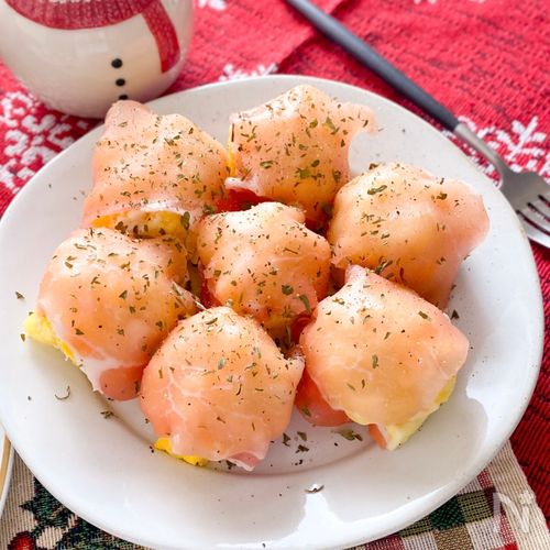 生ハムとクリームチーズのポテトサラダ