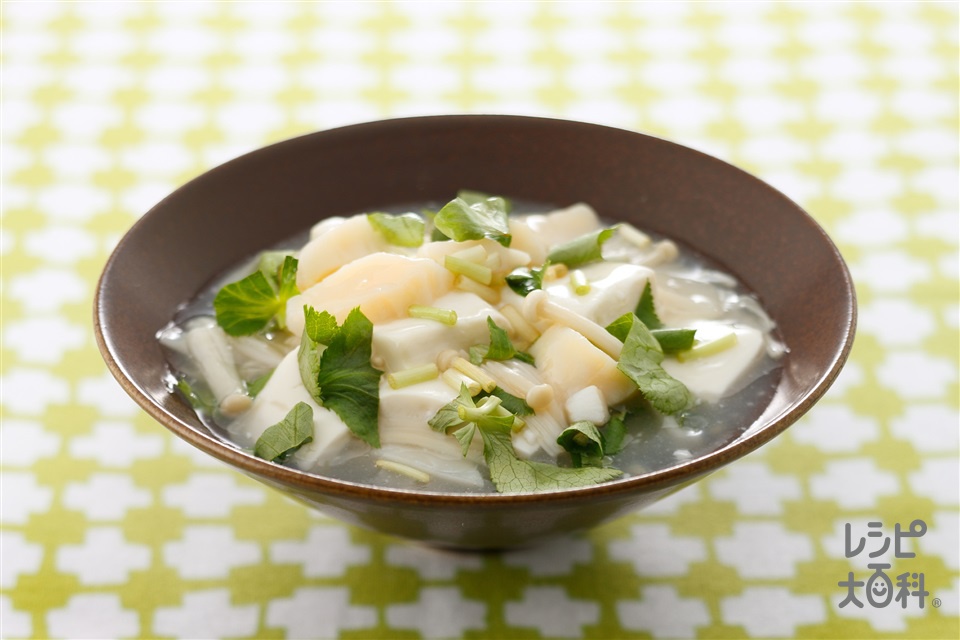 れんこんとホタテの酢の物 │ 大皿晩菜