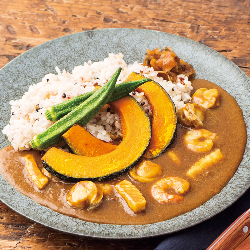 野菜たっぷり☆シーフードカレ