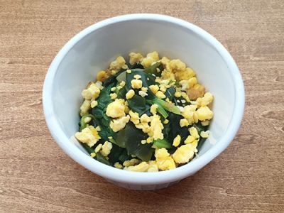 簡単！彩りキレイ♪菜の花菜種和え