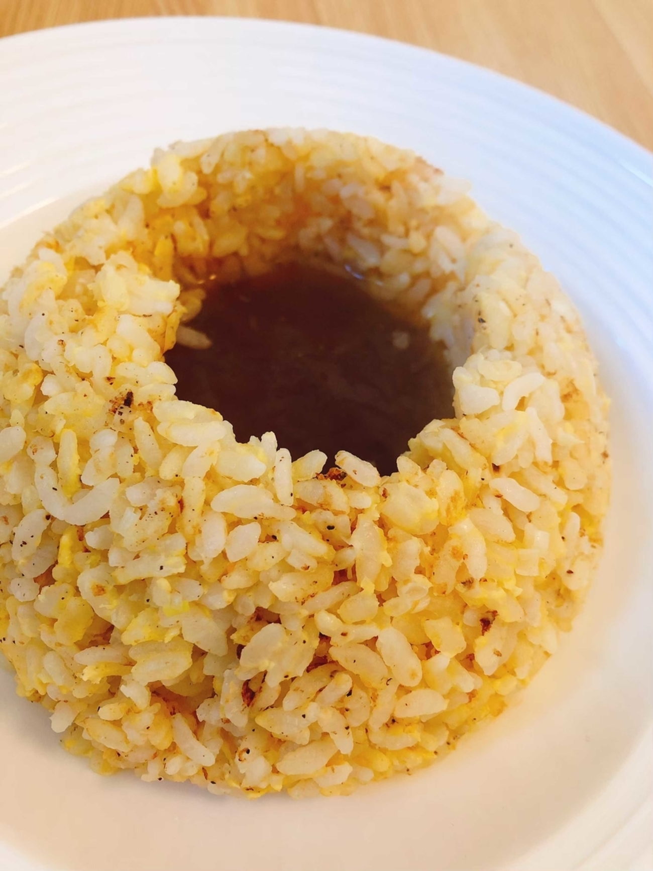 めんつゆであんかけ豆腐