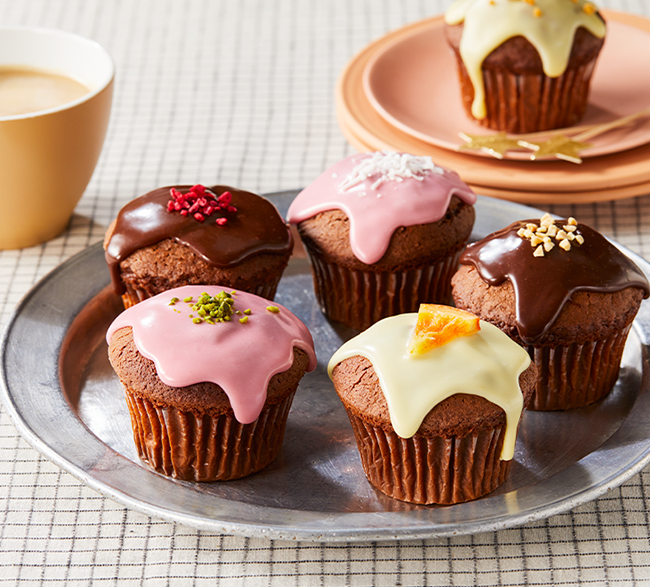 手作りバレンタイン簡単&大量生産 おしゃれでかわいい！カップケーキ風チョコの作り方 - 100均✖Sweetsレシピ‼