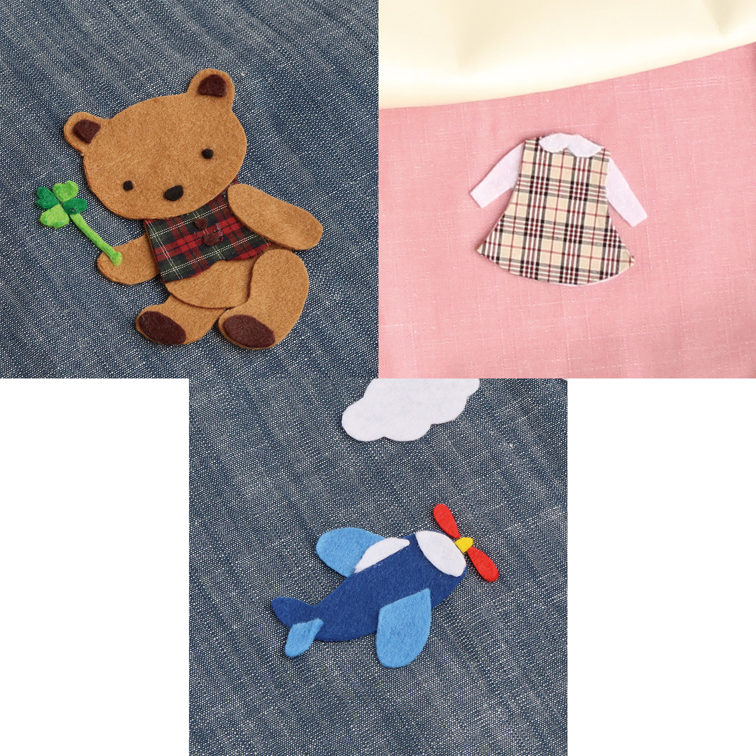 フェルトおままごと パンケーキ フェルトで作るパンケーキ 無料型紙＆作り方 手作りおままごと手芸