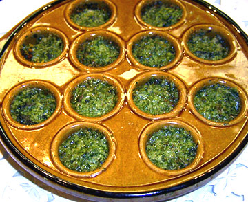 エスカルゴバターで作るガーリックフランス : 自然共生スタッフブログ