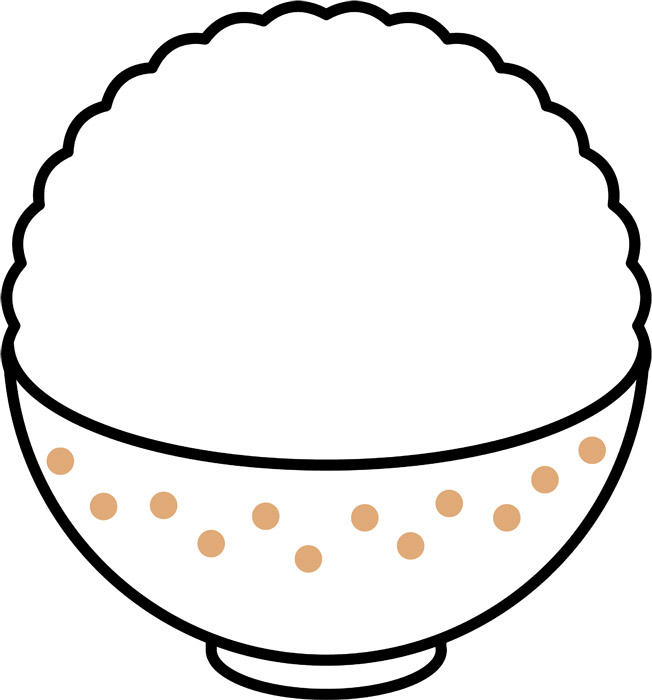 麦飯のイラストかわいいフリー素材集 いらすとや