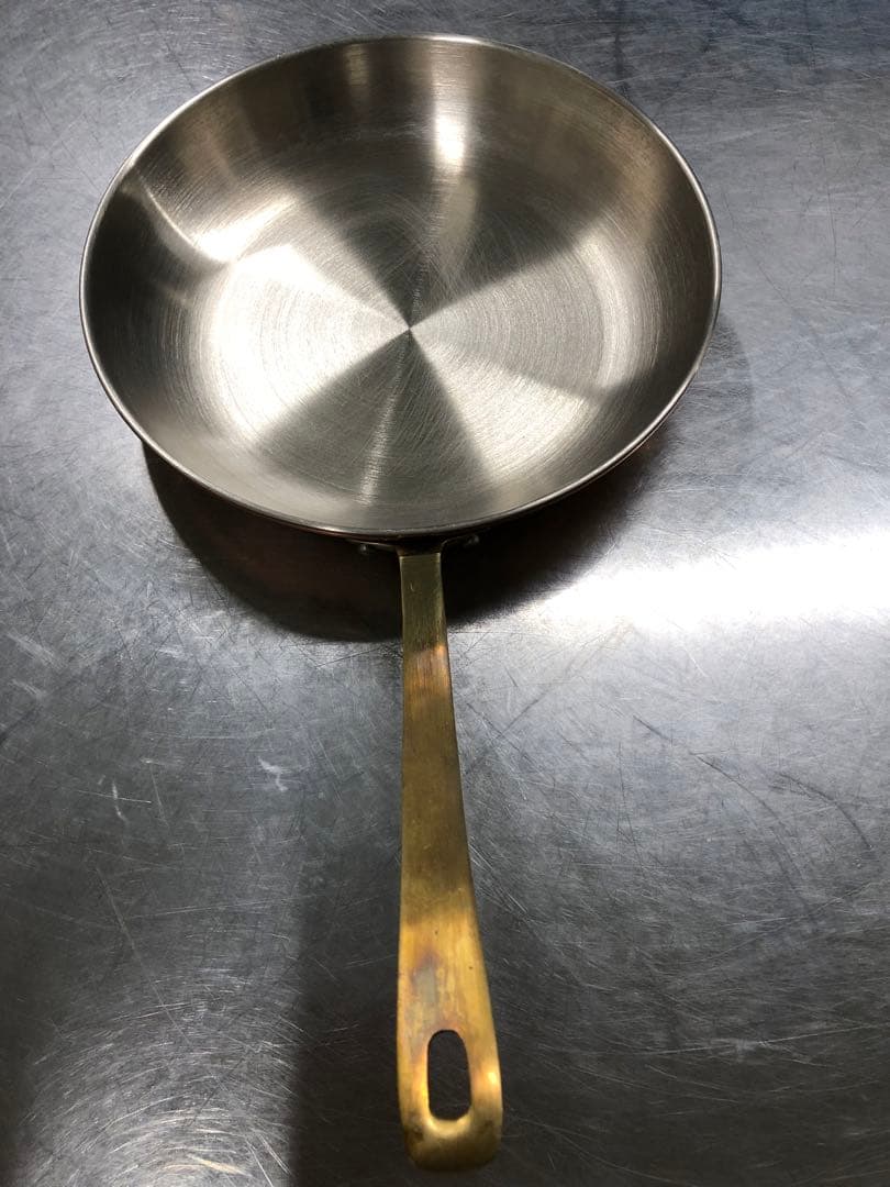 銅フライパン フライパン こびりつかない銅鍋 均一な熱伝導 ハニカム底 お手入れ簡単 使いやすい 家庭用 商業用ガスコンロモデル