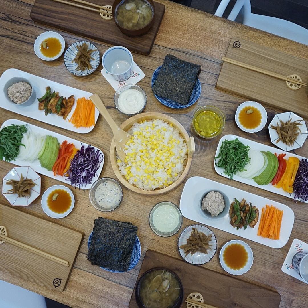 巻き寿司の巻き方 太巻き