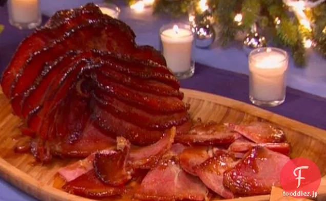 骨つきスパイラル・ハムのグリル