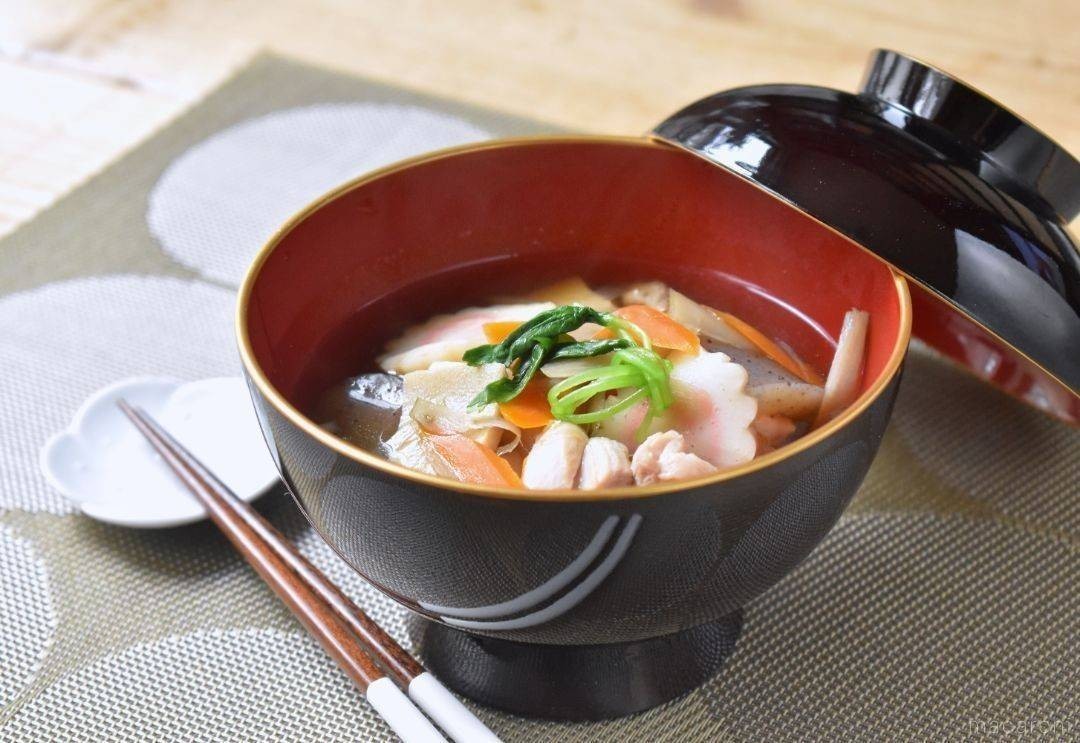 レンジで簡単！関東風雑煮 - サトウ食品