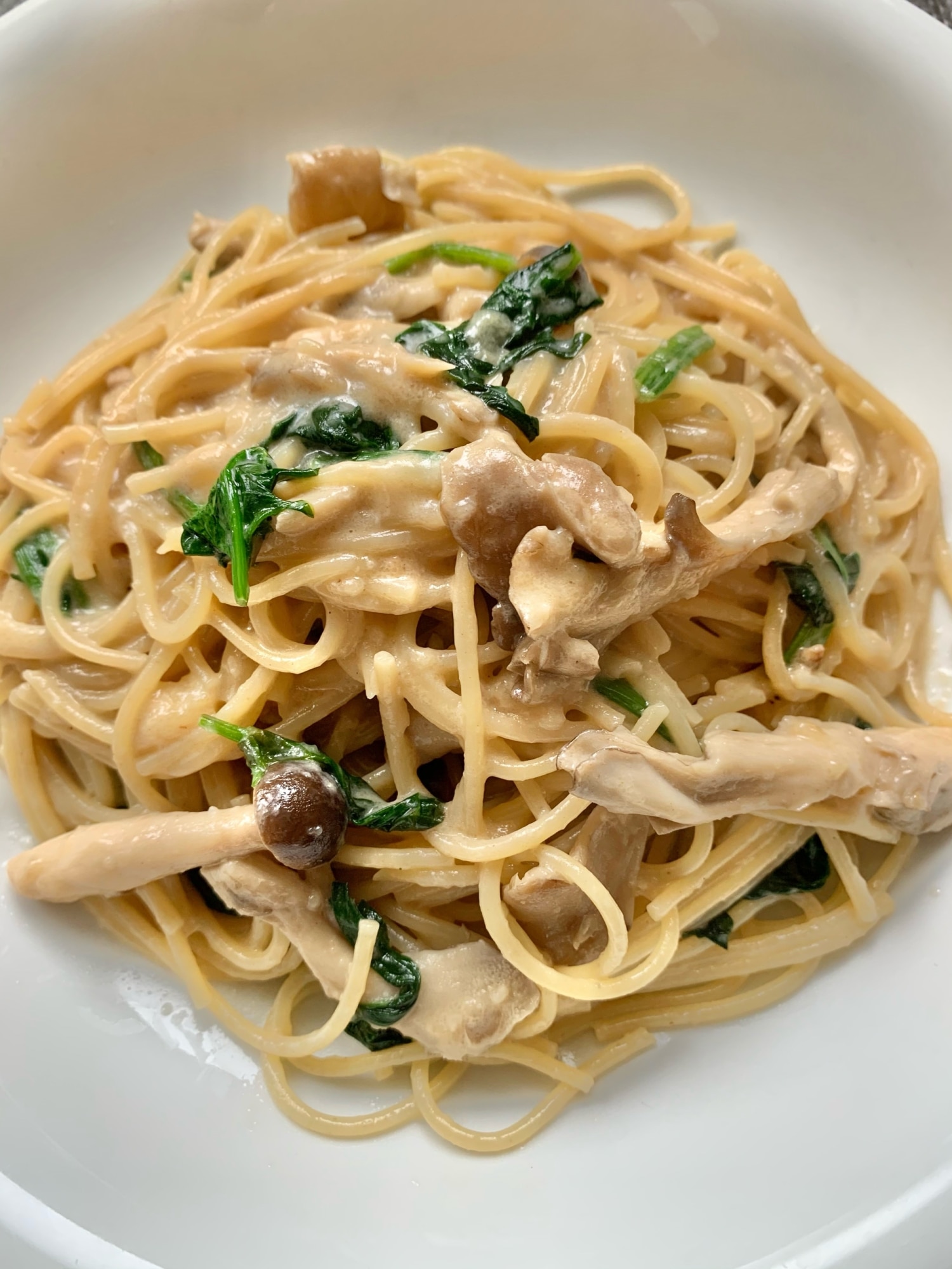 きのこのクリームパスタ 夫が絶賛！きのこの旨みに驚く旨さ♪