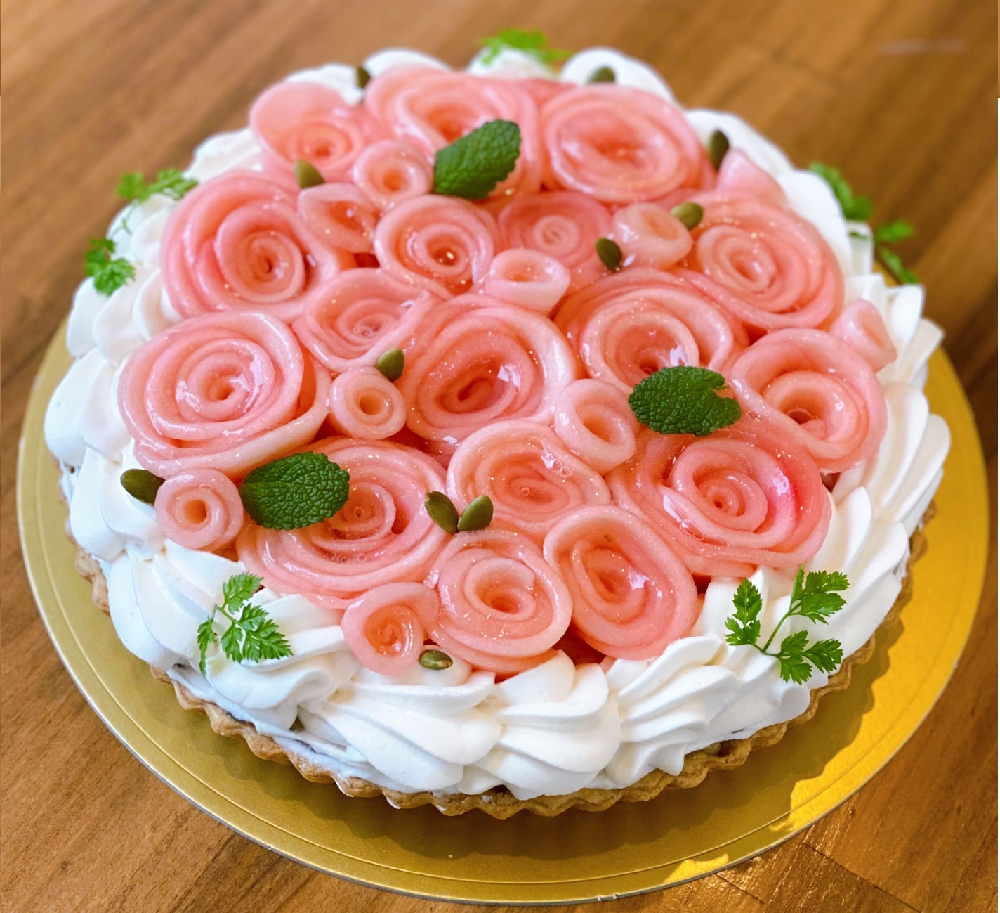 女子力UP！りんごのバラタルト : cafeごはん。ときどきおやつ