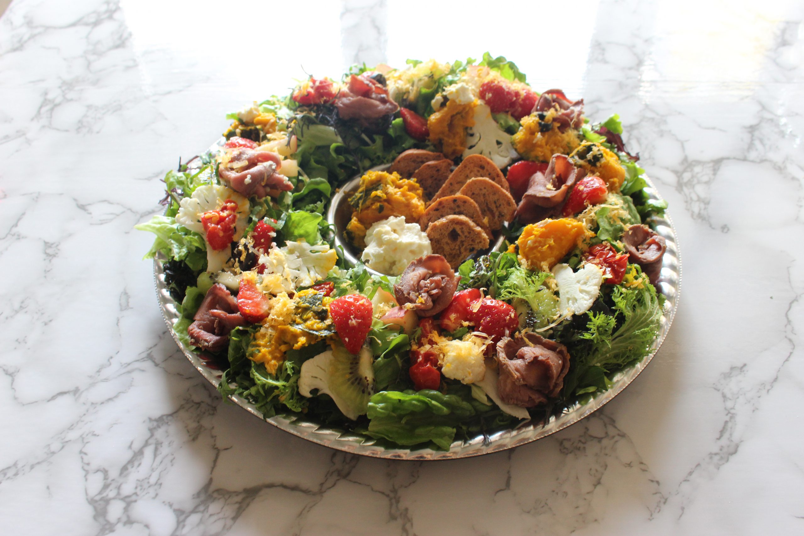 クリスマスにも！サラダは盛り付け方次第でこんなに素敵になる！レシピサイトNadia