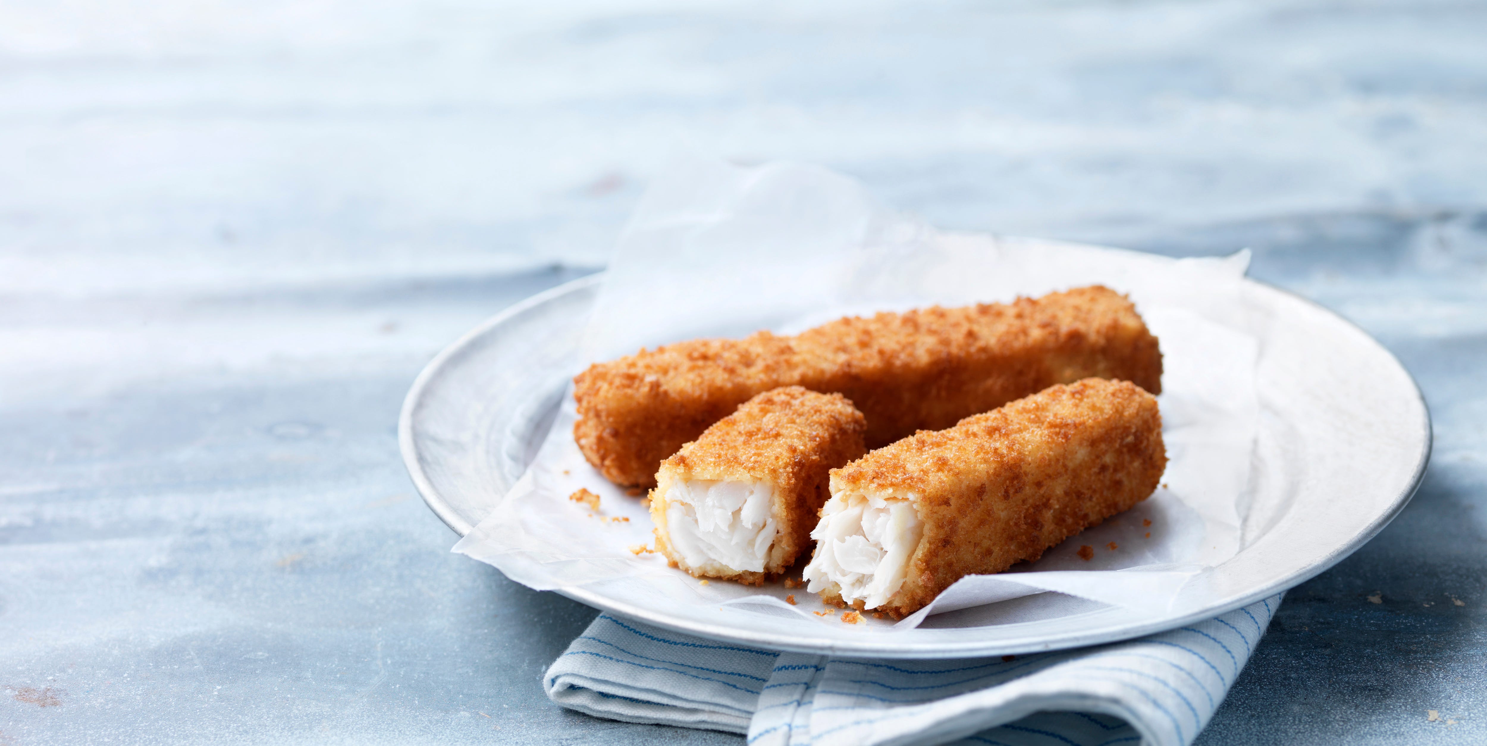 白身魚フライのサンドイッチ「フィッシュフィンガーサンドイッチ」