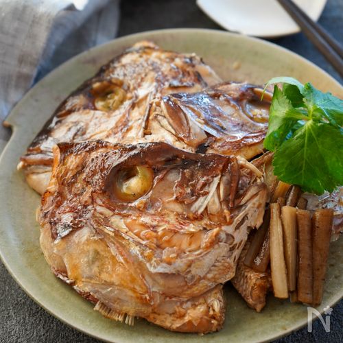 鯛のあら煮2匹分鯛 あら煮 魚