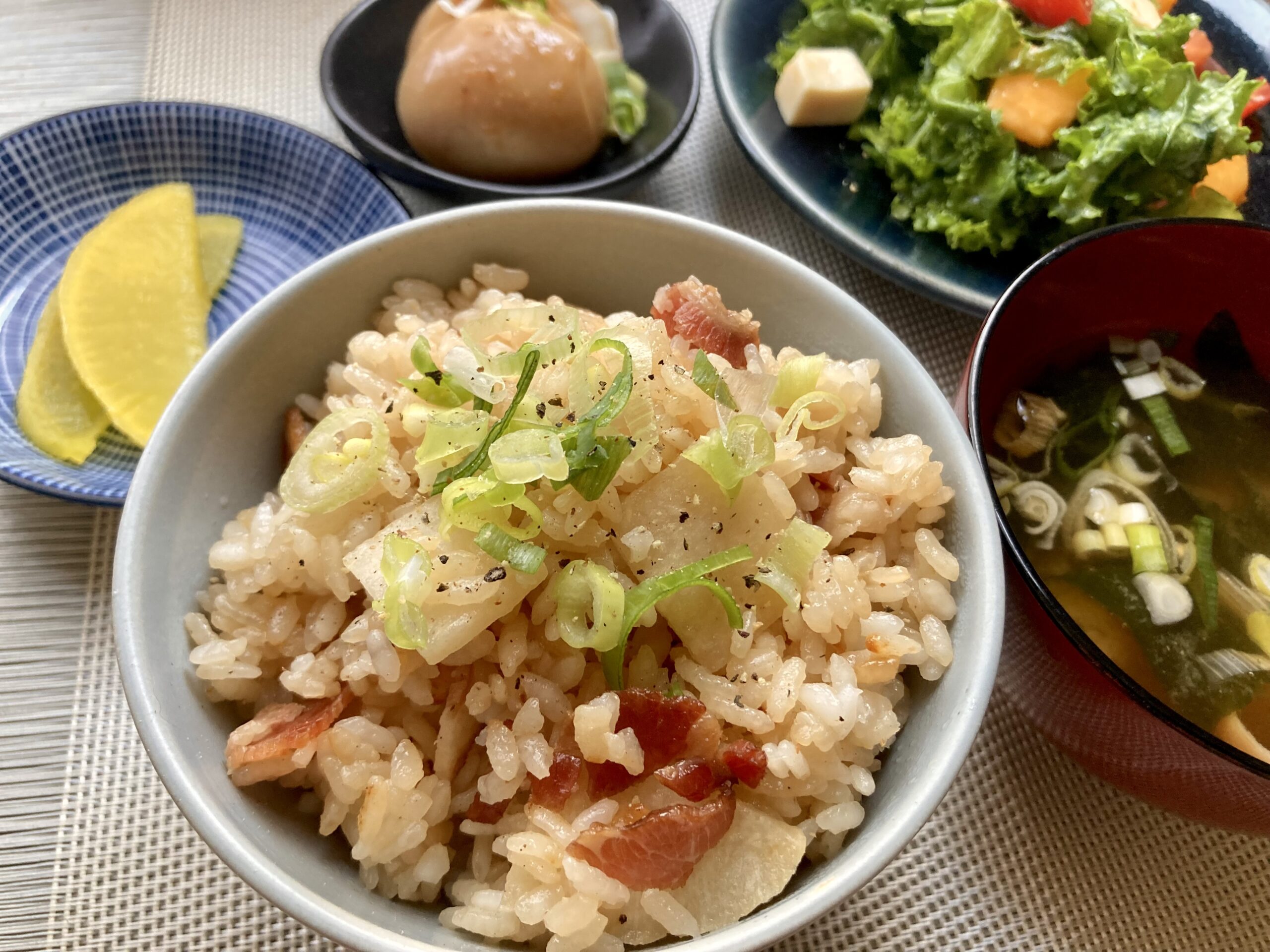 家事ヤロウ「海苔炊き込みご飯」