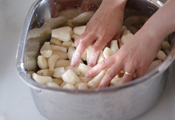 上級編 らっきょうの塩漬け