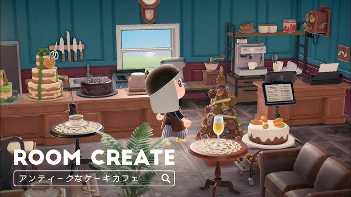 可愛い家できた！ 『お菓子作りが趣味』グルミン。 趣味がこうじて、スイーツ屋さんを始めたグルミン。 庭でも売ってます🍪あつ森ハピパラグルミンあつまれどうぶつの森ハッピーホームパラダイスあつ森レイアウトあつ森写真部あつ森好きな人と繋がりたい