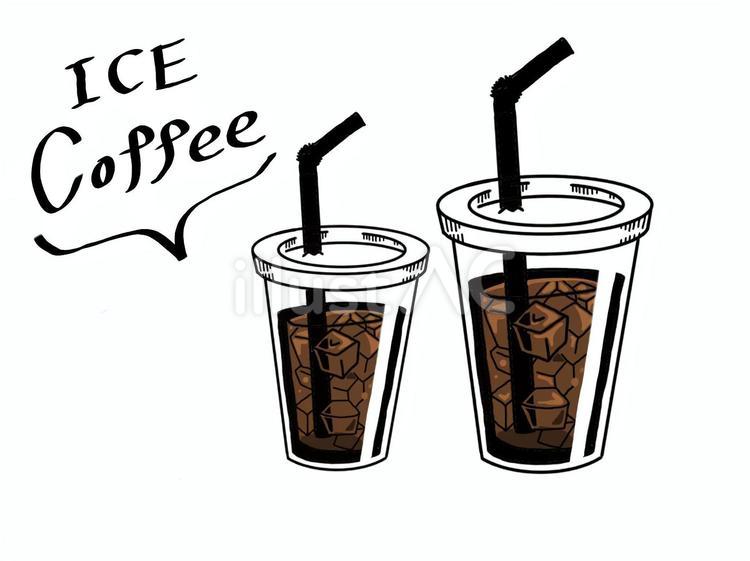アイスコーヒーイラスト無料素材イラストプラザ