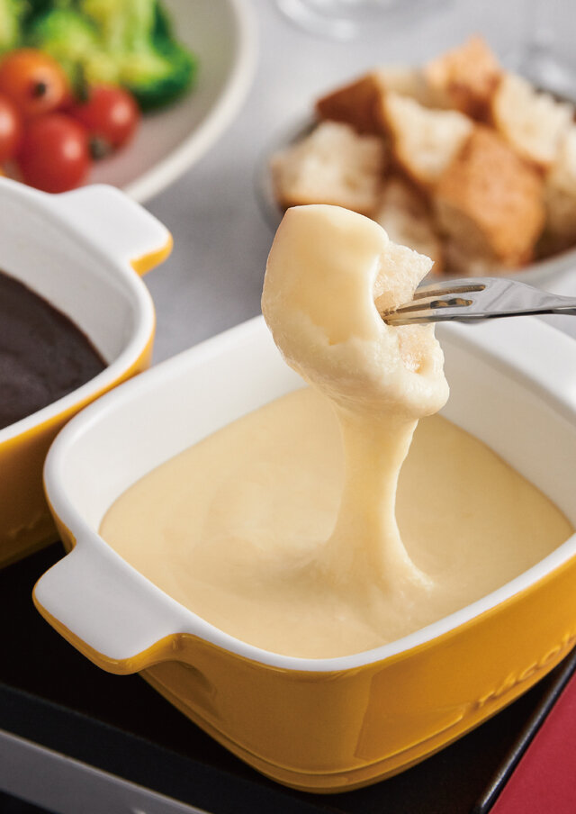 ガーリックチーズフォンデュ – おいしいノンオイル リケンのノンオイル理研ビタミン