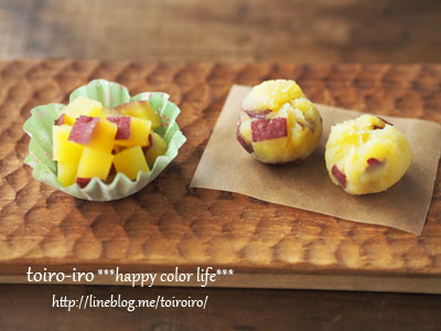 あきちゃんちのラララ♪お弁当♪美味しすぎた♡さつまいもご飯でお弁当編楽しく♪楽チン♪大笑い♪ラララ♪お弁当♪ パパや長男 社会人 の毎日のお弁当 &ごはんのレシピ