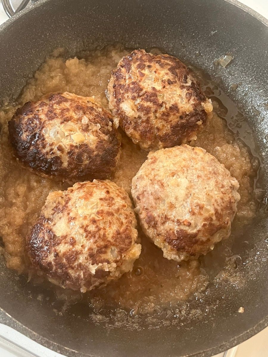 あっさりトロトロ おろし煮込みハンバーグ