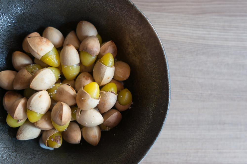 秋の風物詩 ぎんなん拾い、種の取り方、食べ方 レンジで まで
