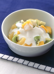 ぜいたく果実ヨーグルト 大粒ブルーベリーヨーグルトオハヨー乳業株式会社