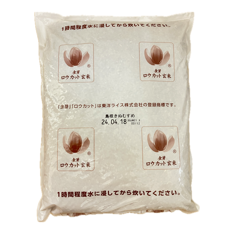 金芽ロウカット玄米 4kg 東洋ライス 2kg×2P お米 米 こめ 国産 小分け マイナビふるさと納税