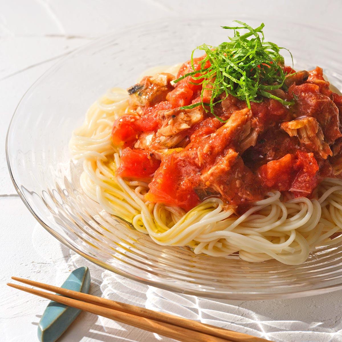 KALDI 塩レモンパスタソースとサバ缶で簡単激ウマ！「サバと白菜のレモンパスタ」のレシピ・作り方 - ちょこっと学べるレシピサイト『なるほど食堂』