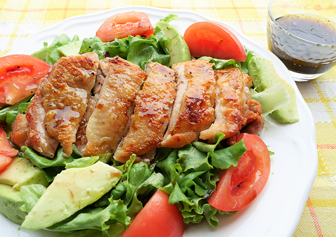 サラダチキンで作る 簡単おかずサラダOlive Oil Life オリーブオイルライフ