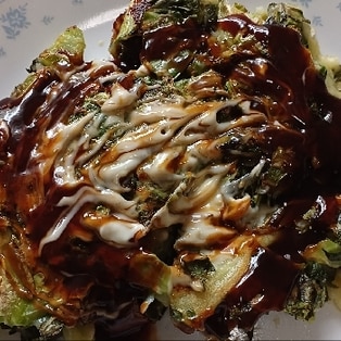 卵と片栗粉で もやしのお好み焼き 混ぜて焼くだけ rSnapdish スナップディッシュID:jeCWia