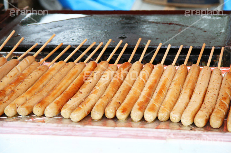 フランクフルトの値札イベントの屋台で!~2本のイラストと値段 - Wordで作成した無料テンプレートのダウンロード