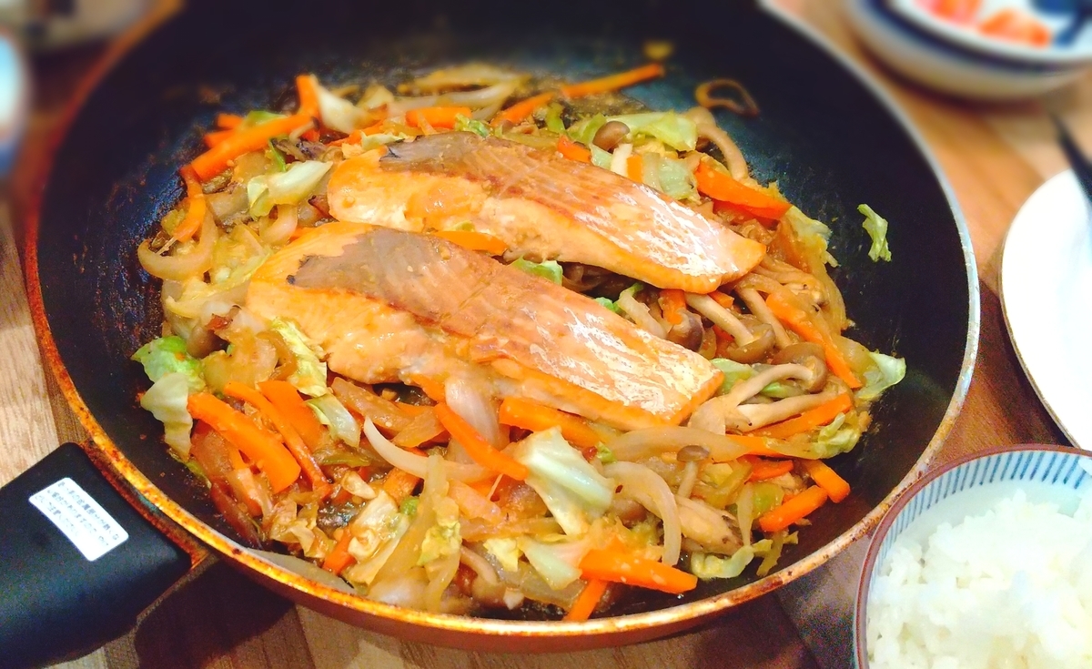 鮭のホイル焼き味噌マヨネーズをトースターで手軽にきてみてオアシス