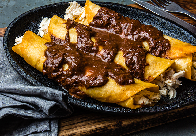 メキシコ料理◆鶏肉のチョコレート煮込み