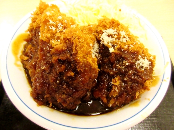 すた丼+メンチカツセット。伝説のすた丼屋 - チェーン店で晩ごはん