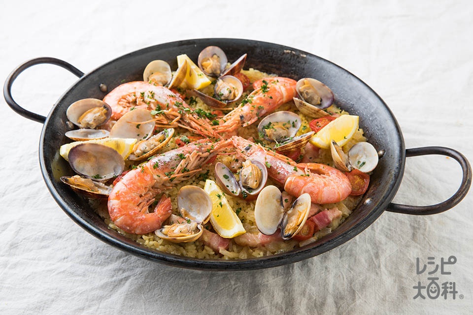 パエリアレシピ 人気1位・殿堂入り フライパンorホットプレートor炊飯器でも作れる簡単パエリアクックパッドつくれぽ1000越え夕食のおかず.com