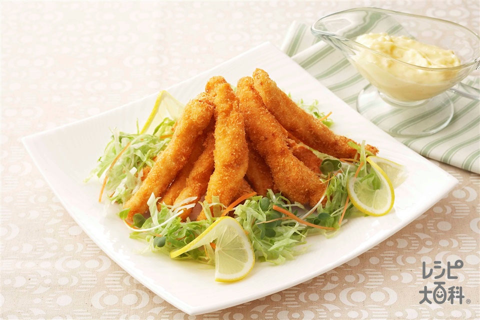 鶏むね肉がめっちゃ柔らか！ コンソメガーリックチキンのパン粉焼きアットレシピ @recipe