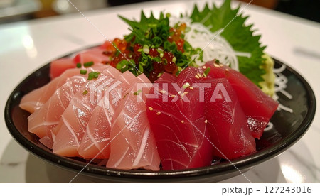 本まぐろおつまみ3種盛り庄内魚河岸酒場潮彩