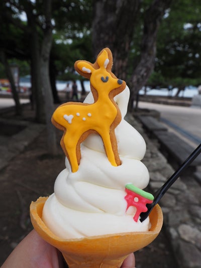 宮島うまいもの館 ソフトクリームTikTok