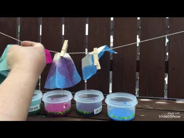 作って遊ぼう「コーヒーフィルターの朝顔」NPO法人 SUPLIFE