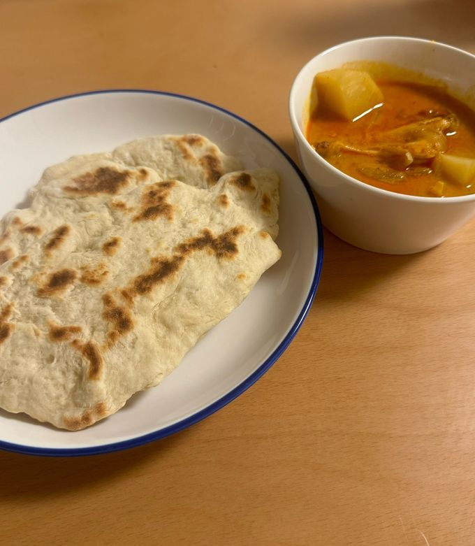 フライパンで焼く『ふわもち本格ナン』のレシピ・作り方オレンジページ ニュースデイリーオレンジページnet