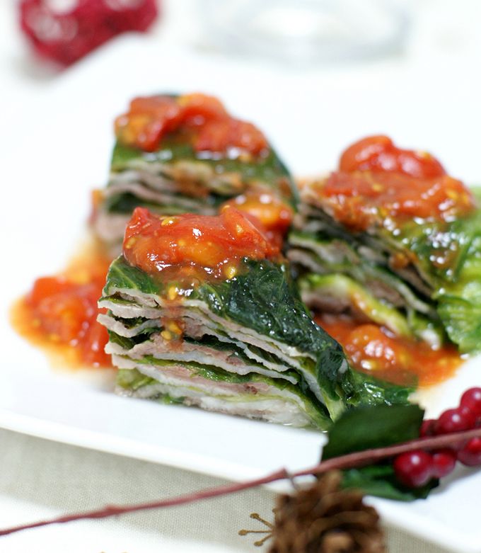 レンジで簡単!豚肉とレタスのレンジ蒸しレンジ食堂が投稿したフォトブックLemon8